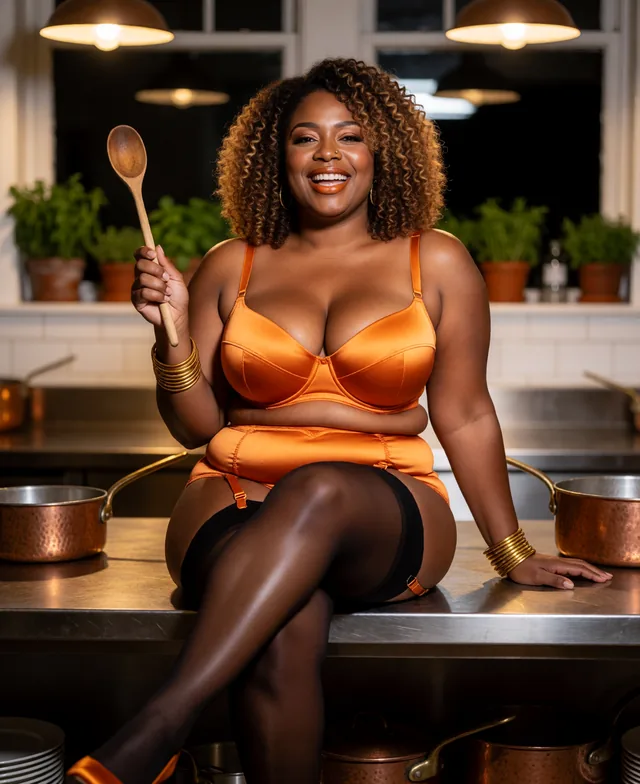 Sherene, 40, en lingerie